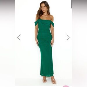 Hello Molly Green Maxi Dress